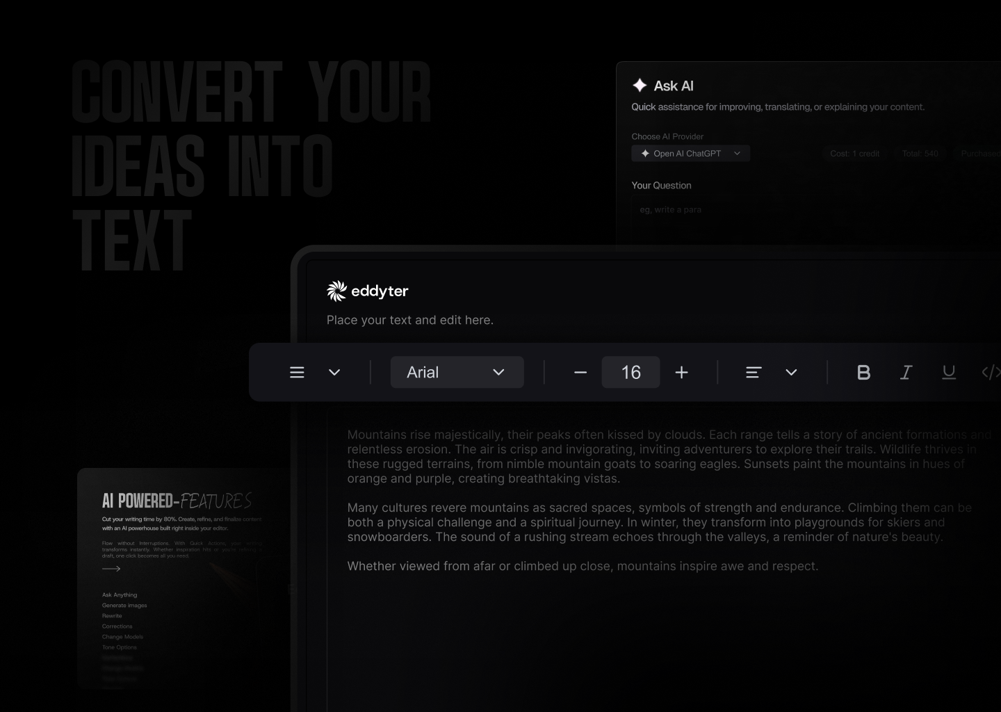 Eddyter Editor